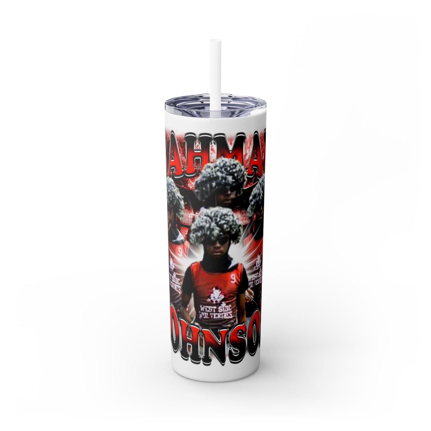 Rahman Johnson Stainless Steal Tumbler