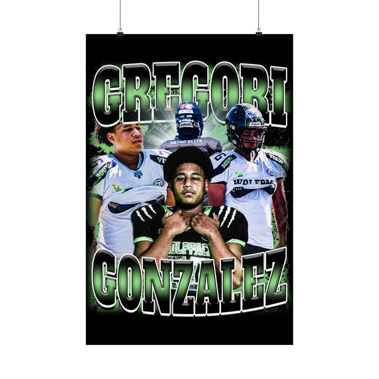 Gregori Gonzalez Poster 24" x 36"