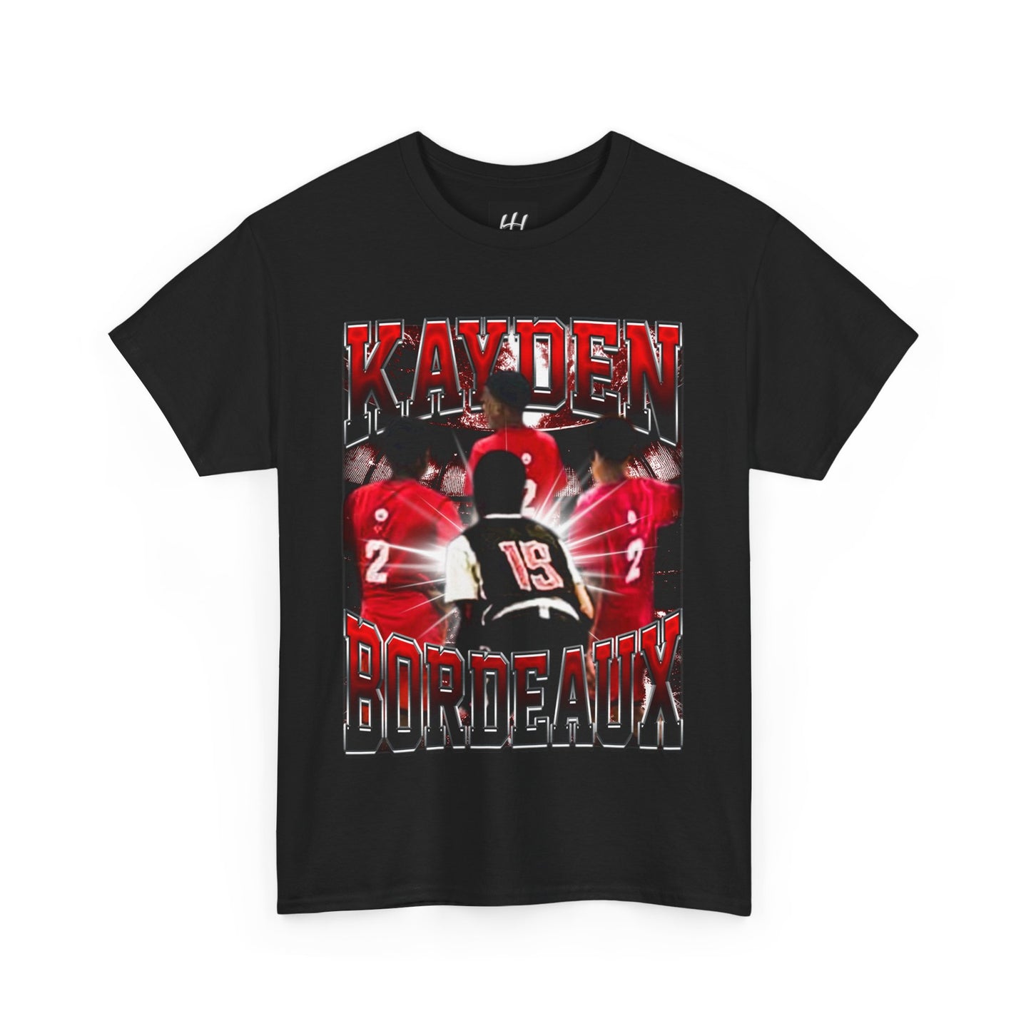 Kayden Bordeaux Heavy Cotton Tee