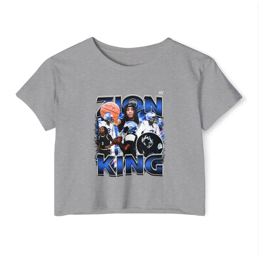 Zion King Crop Top