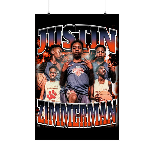 Justin Zimmerman Poster 24" x 36"
