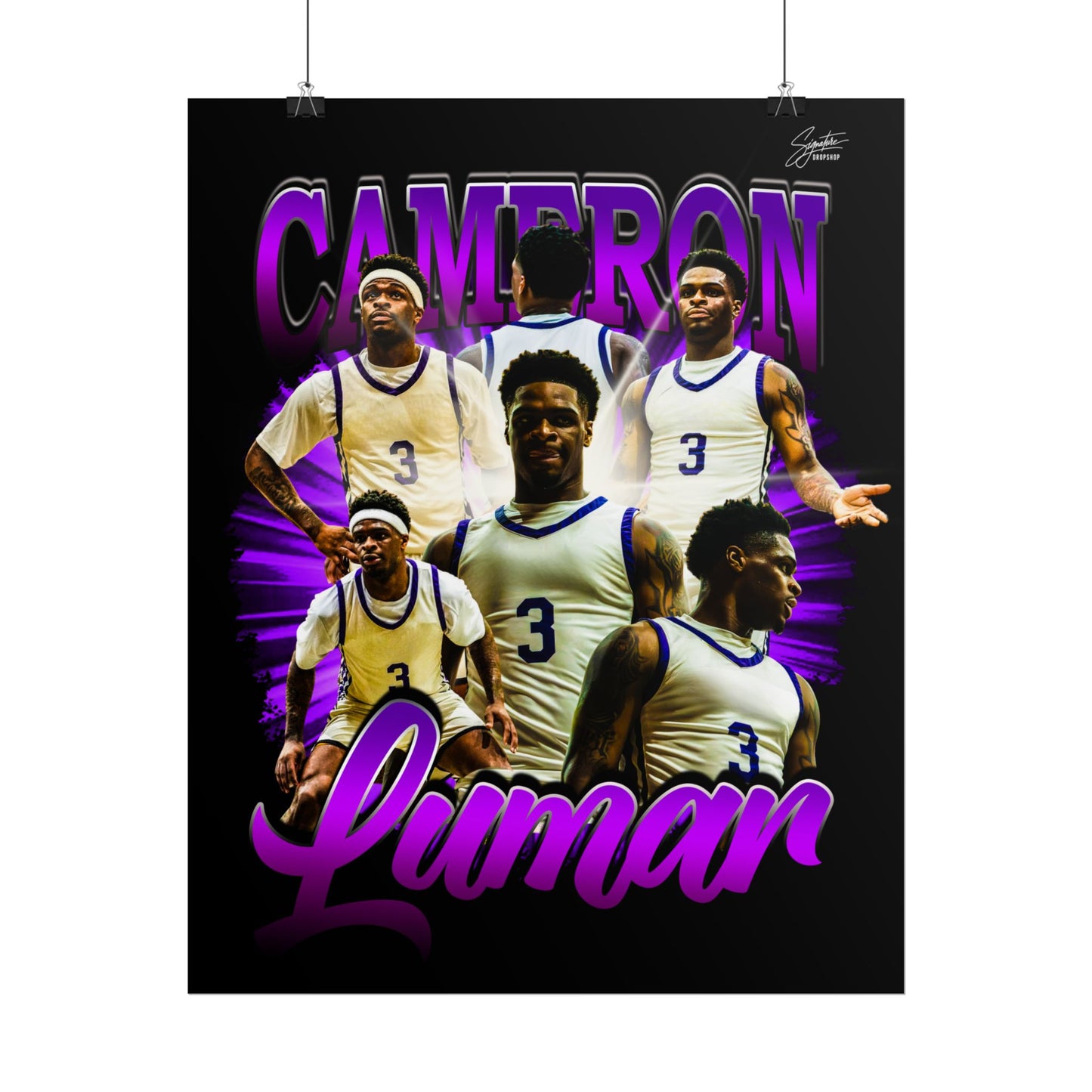 Cameron Lumar Poster
