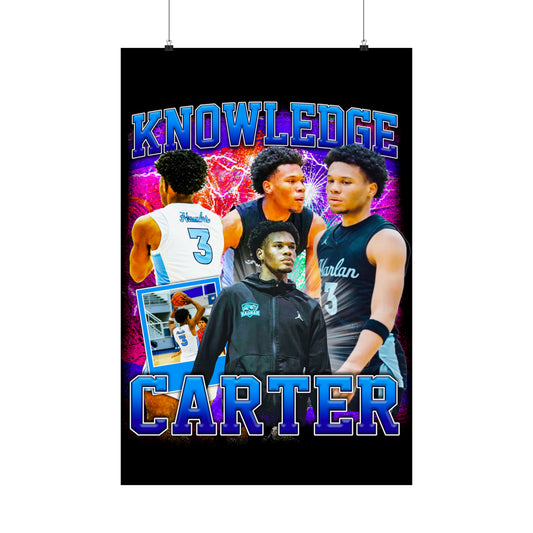 Knowledge Carter Poster