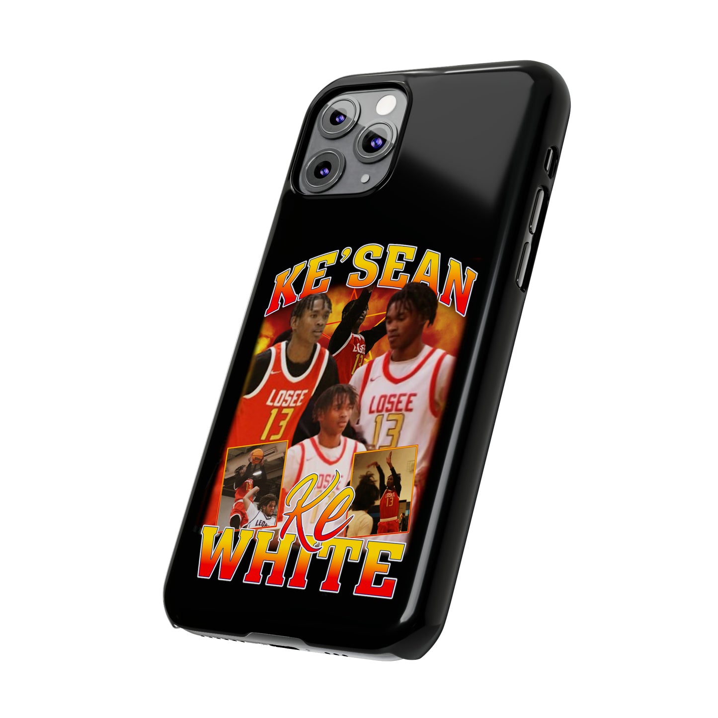 Ke'sean White Phone Case