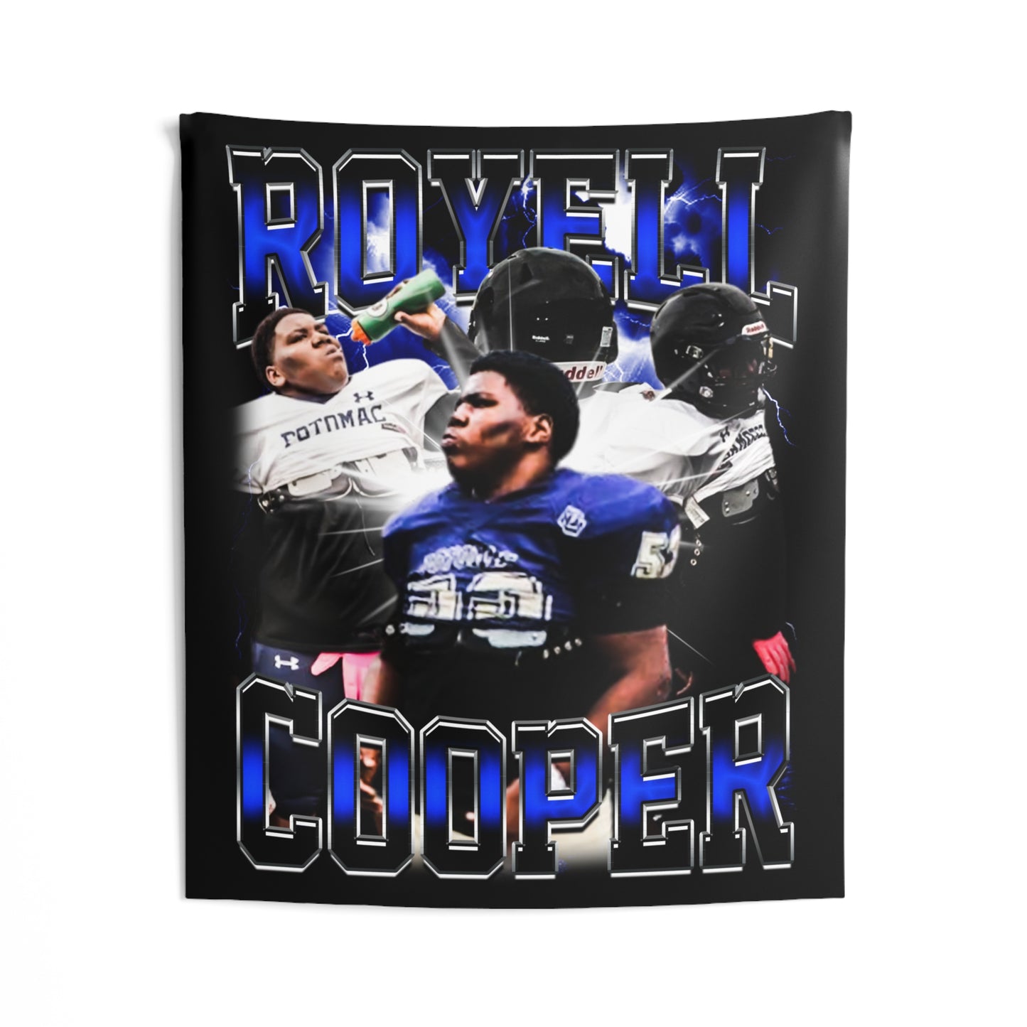 Royell Cooper Tapestry 50” x 60”