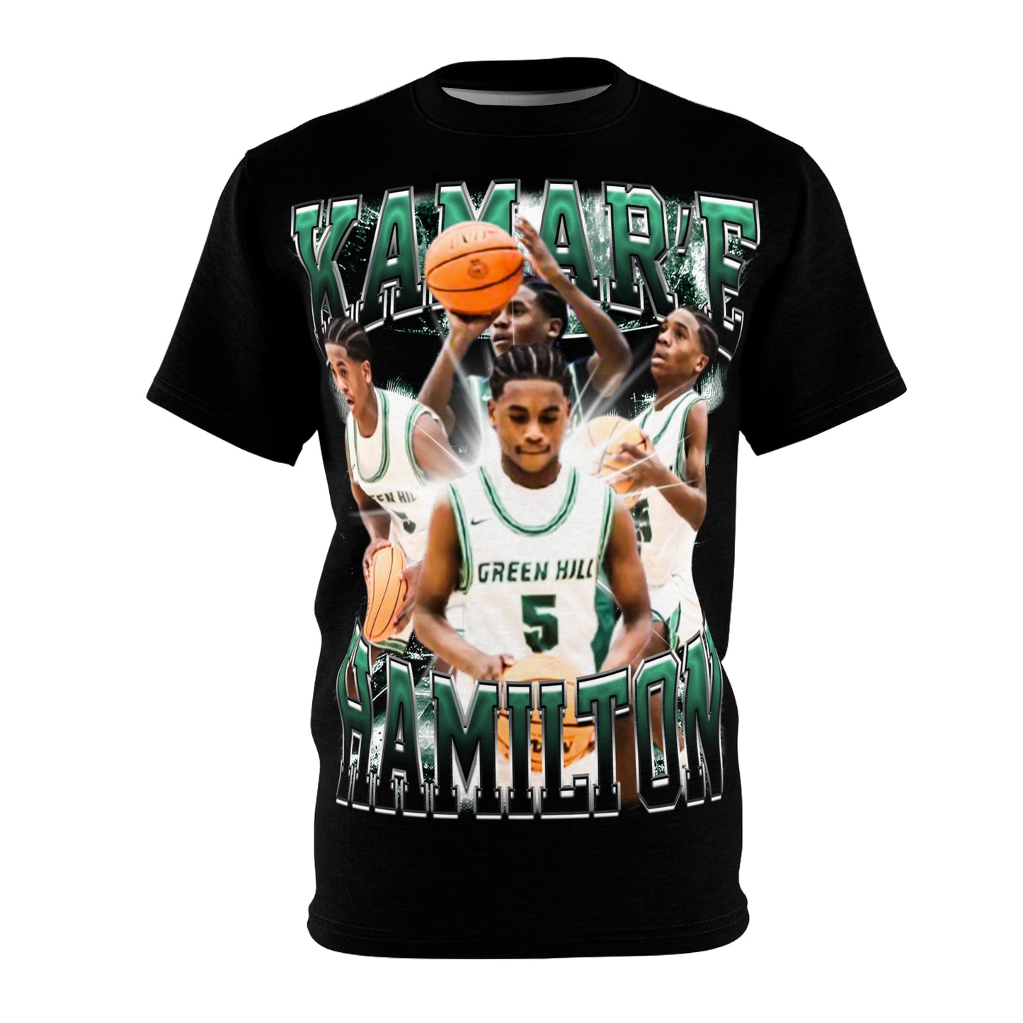 Kamar'e Hamilton Vintage Full Print Tee
