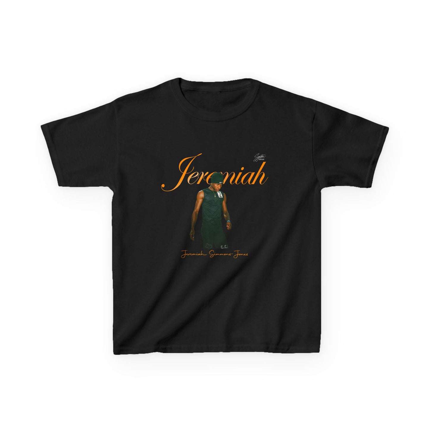 Jeremiah Simmons Jones Youth Heavy Cotton Tee