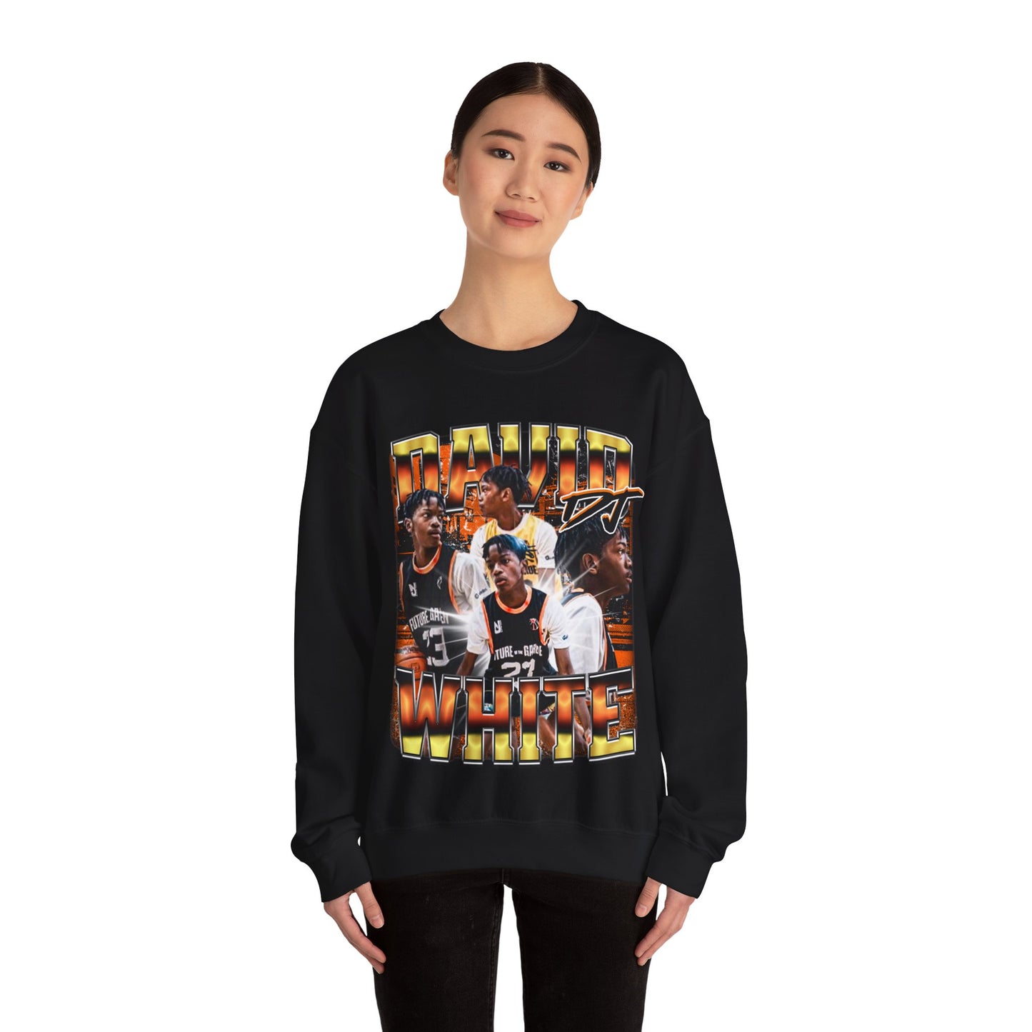 David White Crewneck Sweatshirt