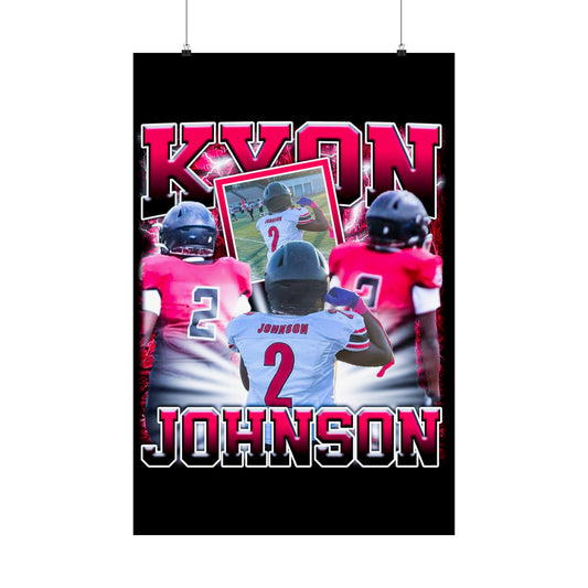 Kyon Johnson Poster 24" x 36"