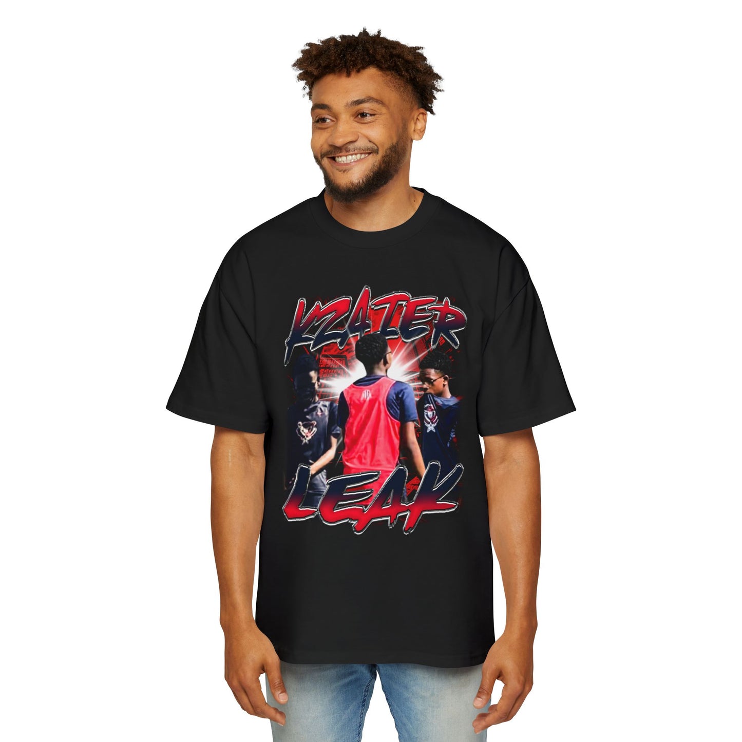 Kzaier Leak Oversized Retro Tee