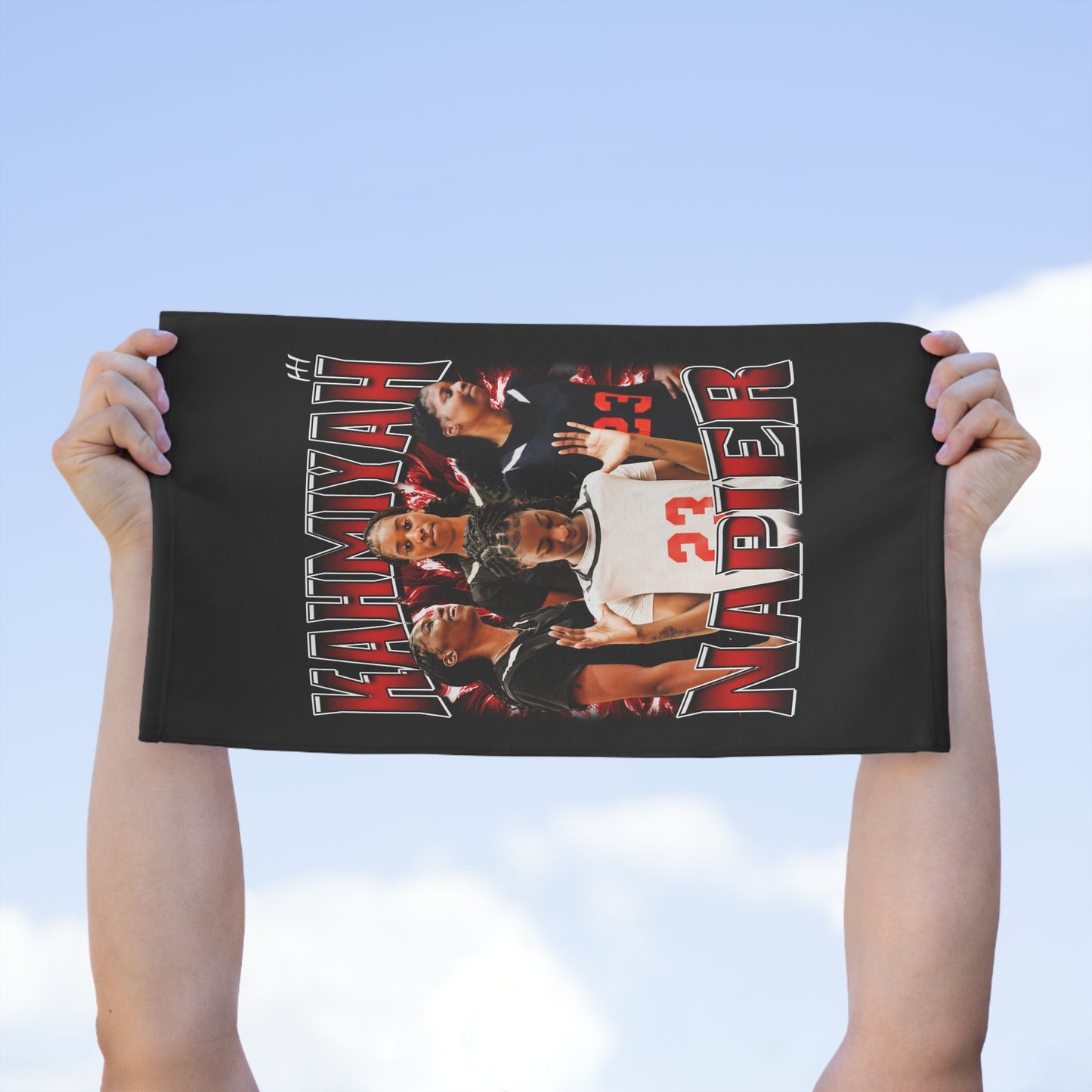 Kahmiyah Napier Rally Towel, 11x18
