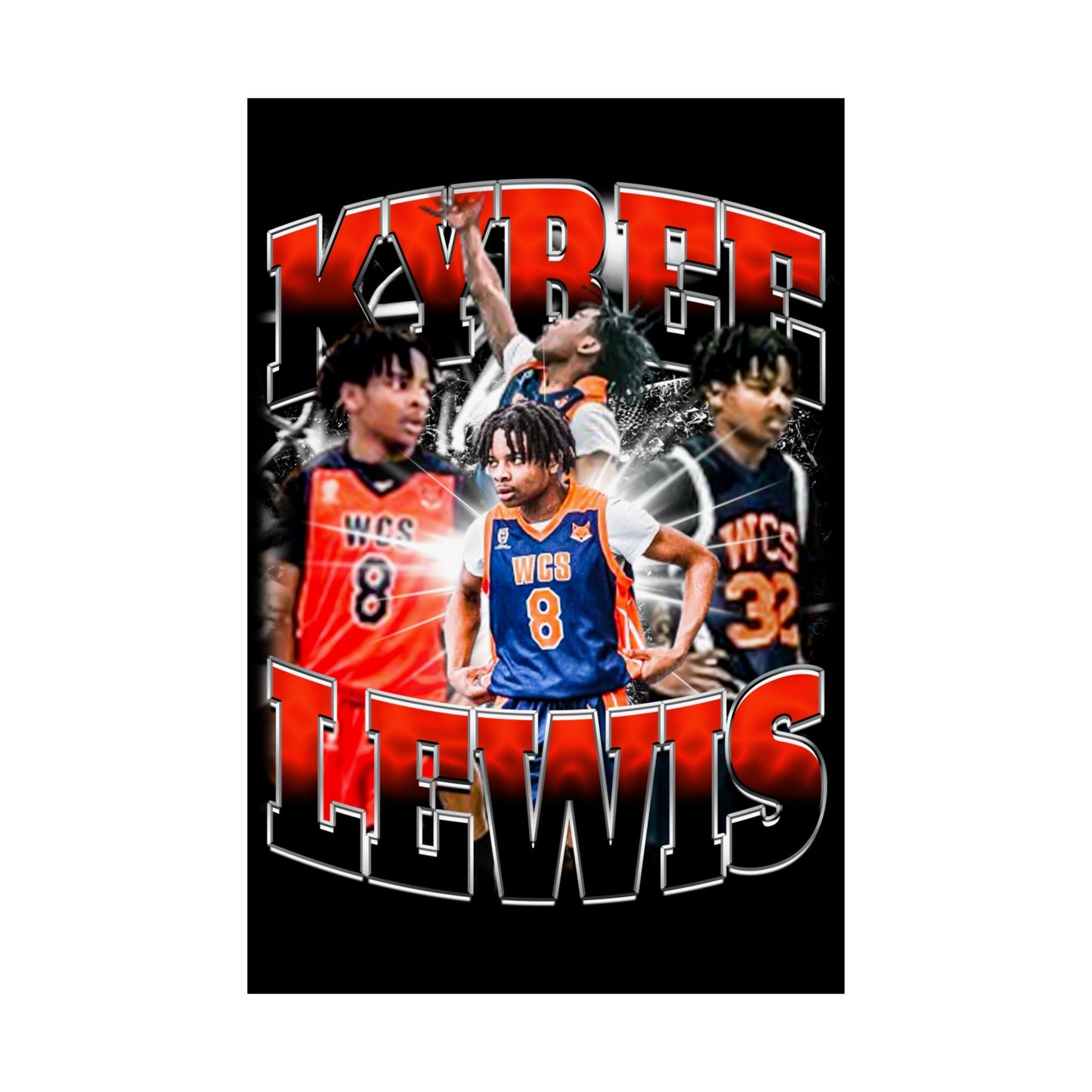 Kyree Lewis Poster 24" x 36"