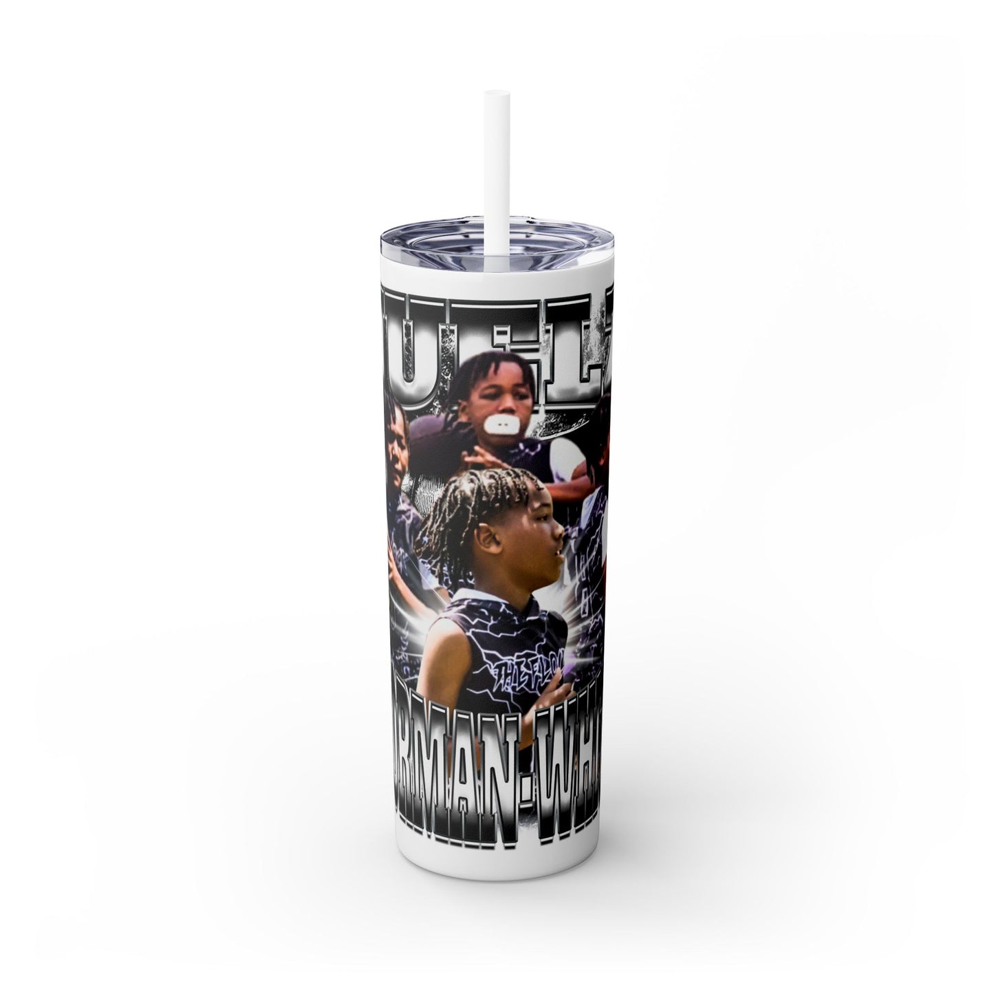 Julez Norman-White Stainless Steal Tumbler