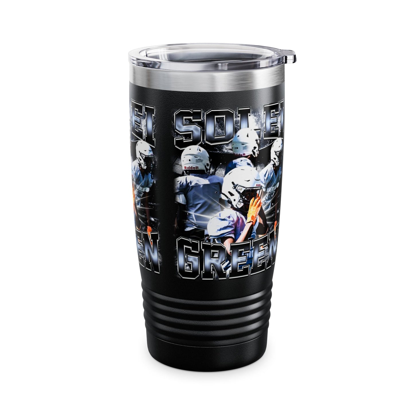 Solei Green Stainless Steel Tumbler