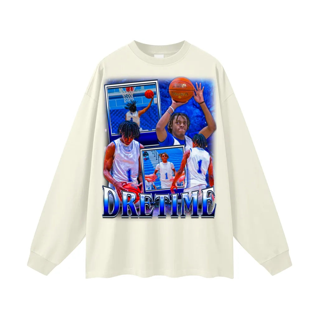 DreTime Oversized Long Sleeve Tee