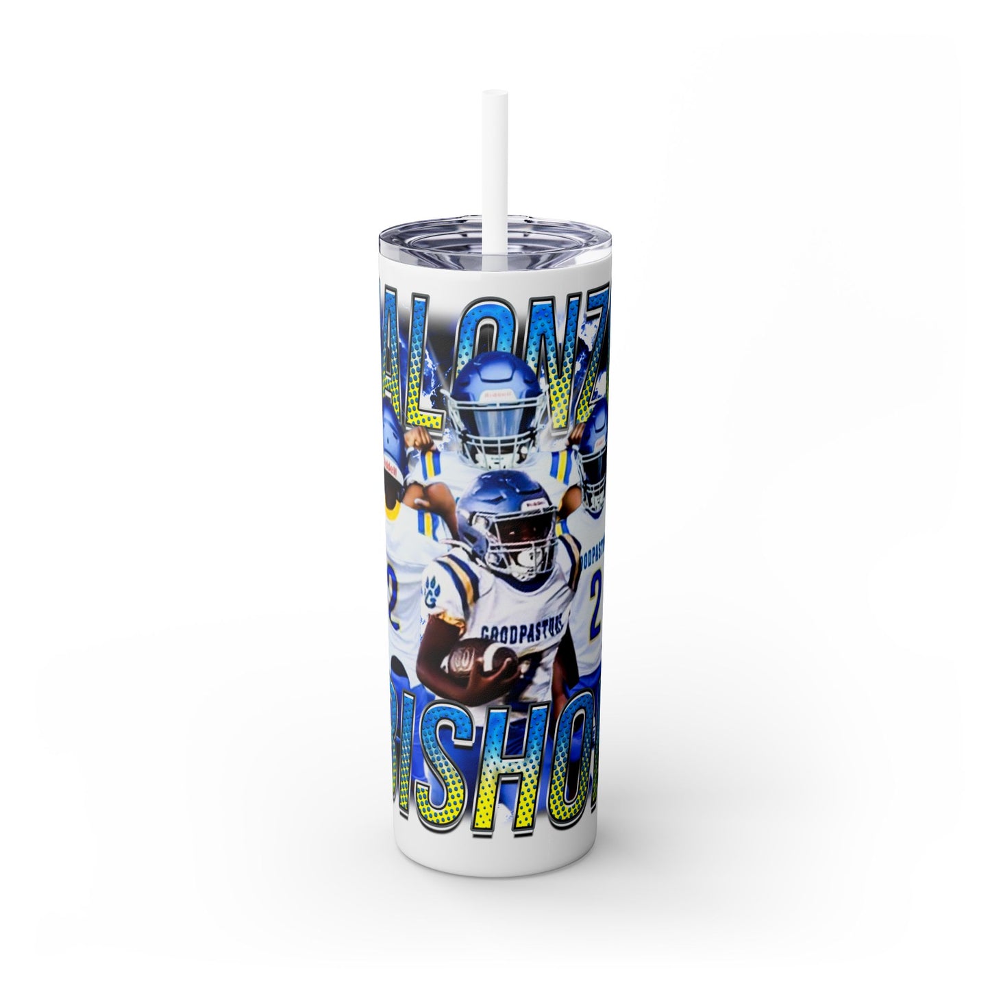 Jalonzo Bishop Stainless Steal Tumbler