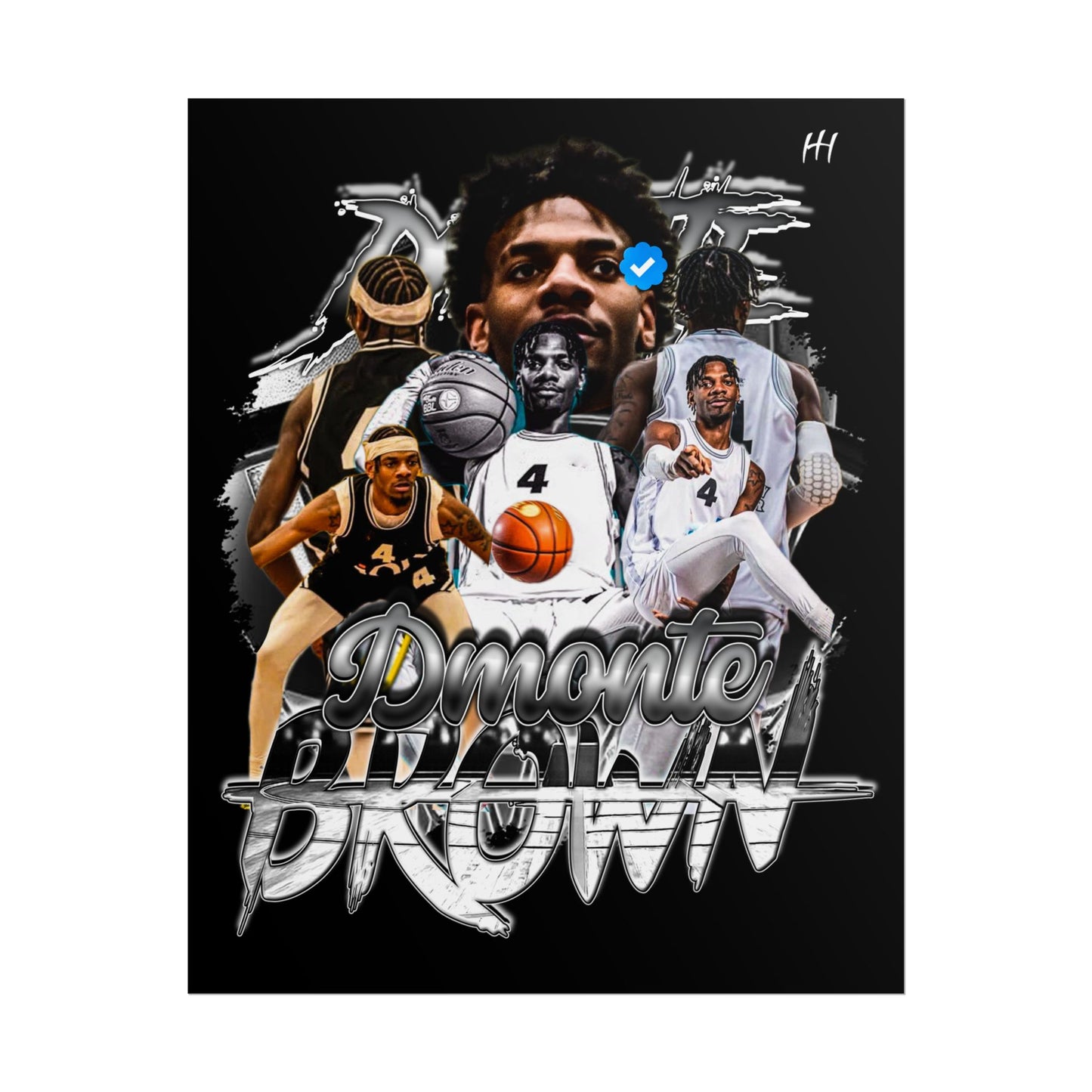 Dmonte Brown Poster