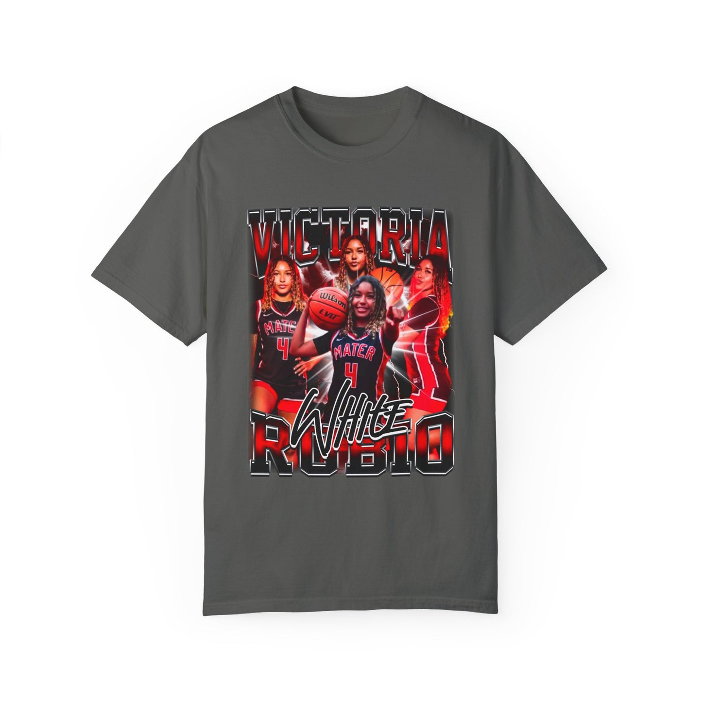 Victoria White-Rubio Heavyweight Premium Tee