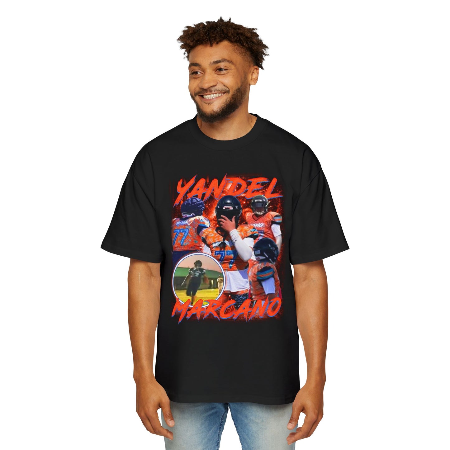 Yandel Marcano Oversized Retro Tee