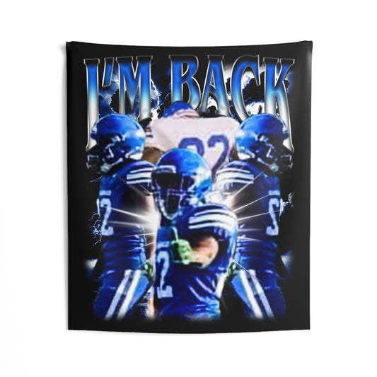 I’m Back Tapestry 50” x 60”