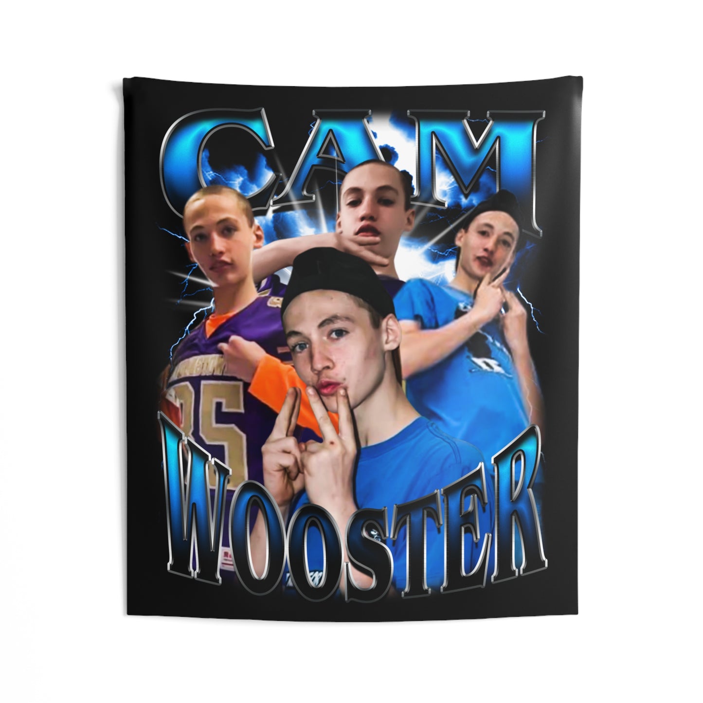 Cam Wooster Tapestry 50” x 60”