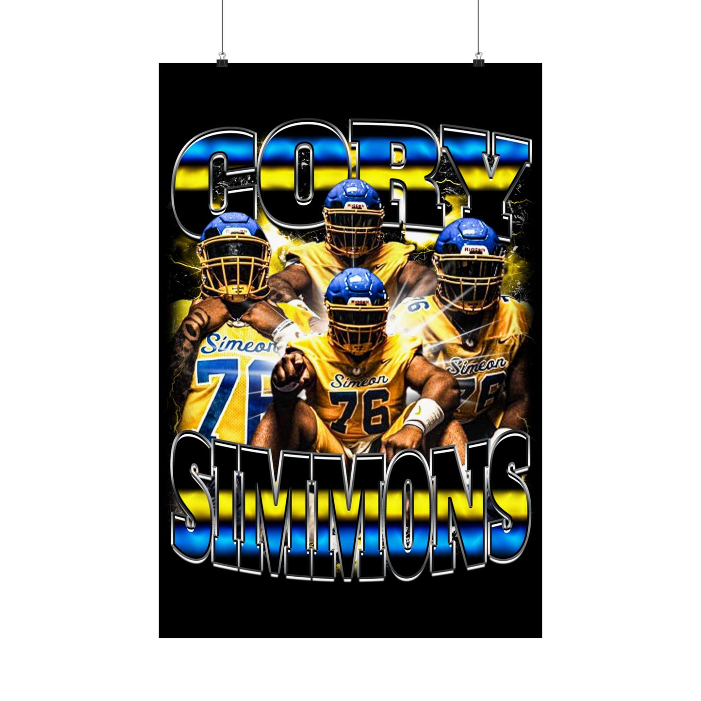Cory Simmons Poster 24" x 36"