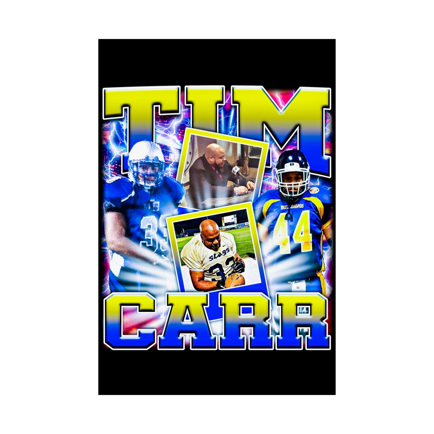 Tim Carr Poster 24" x 36"