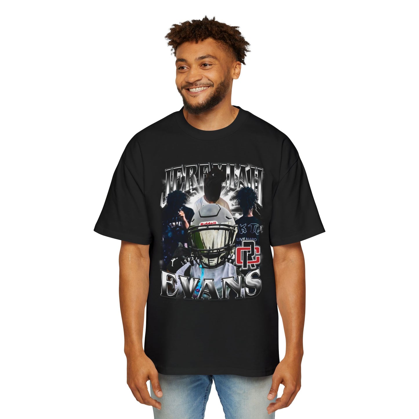 Jeremiah Evans Oversized Retro Tee