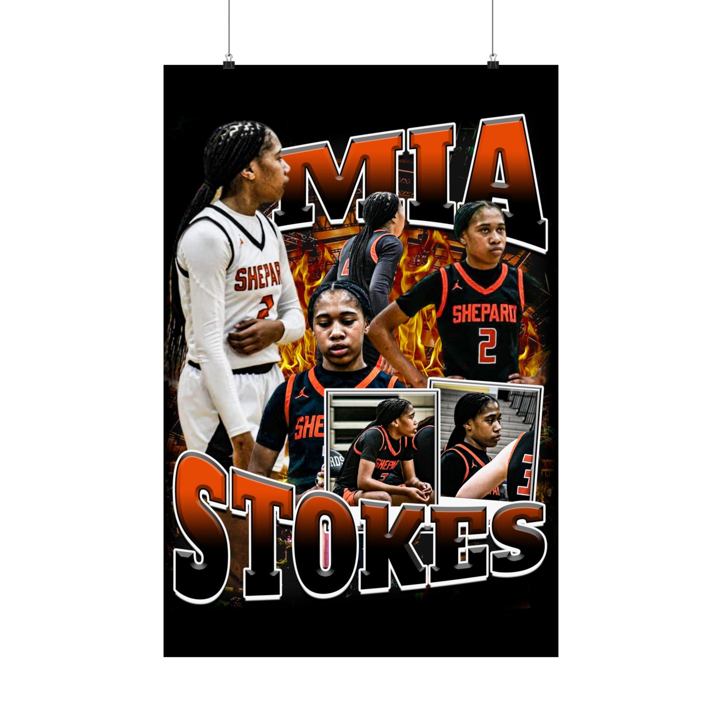 Mia Stokes Poster 24" x 36"