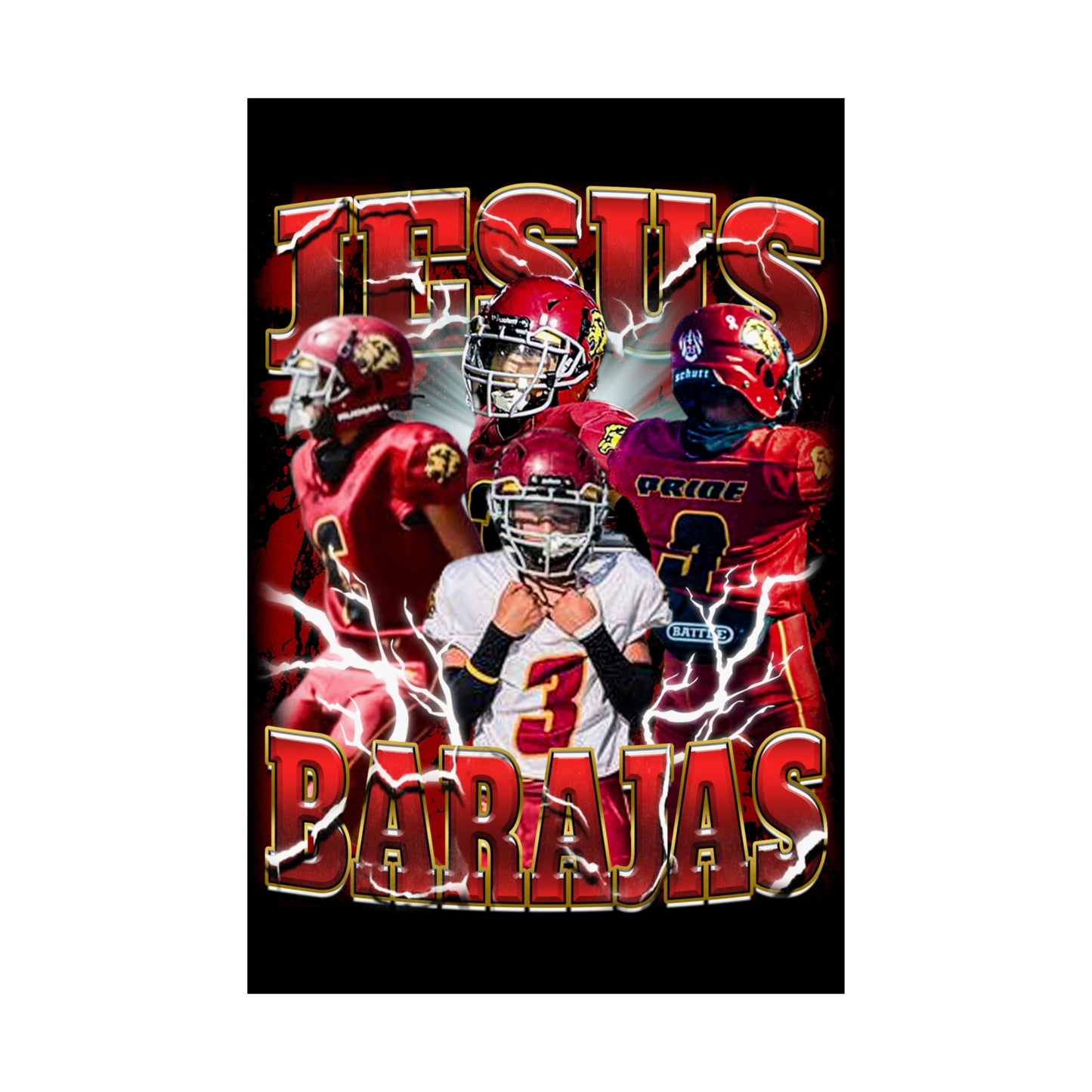 Jesus Barajas Poster 24" x 36"