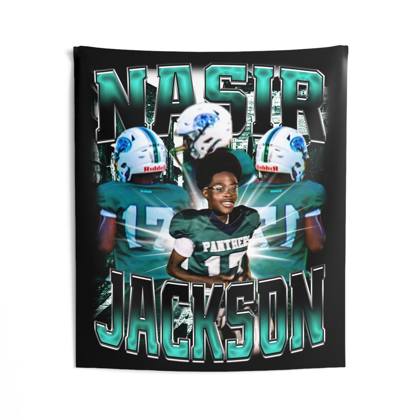 Nasir Jackson Tapestry 50” x 60”