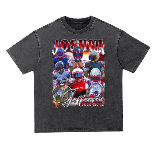 Joshua Jefferson Oversized Acid wash T-shirt