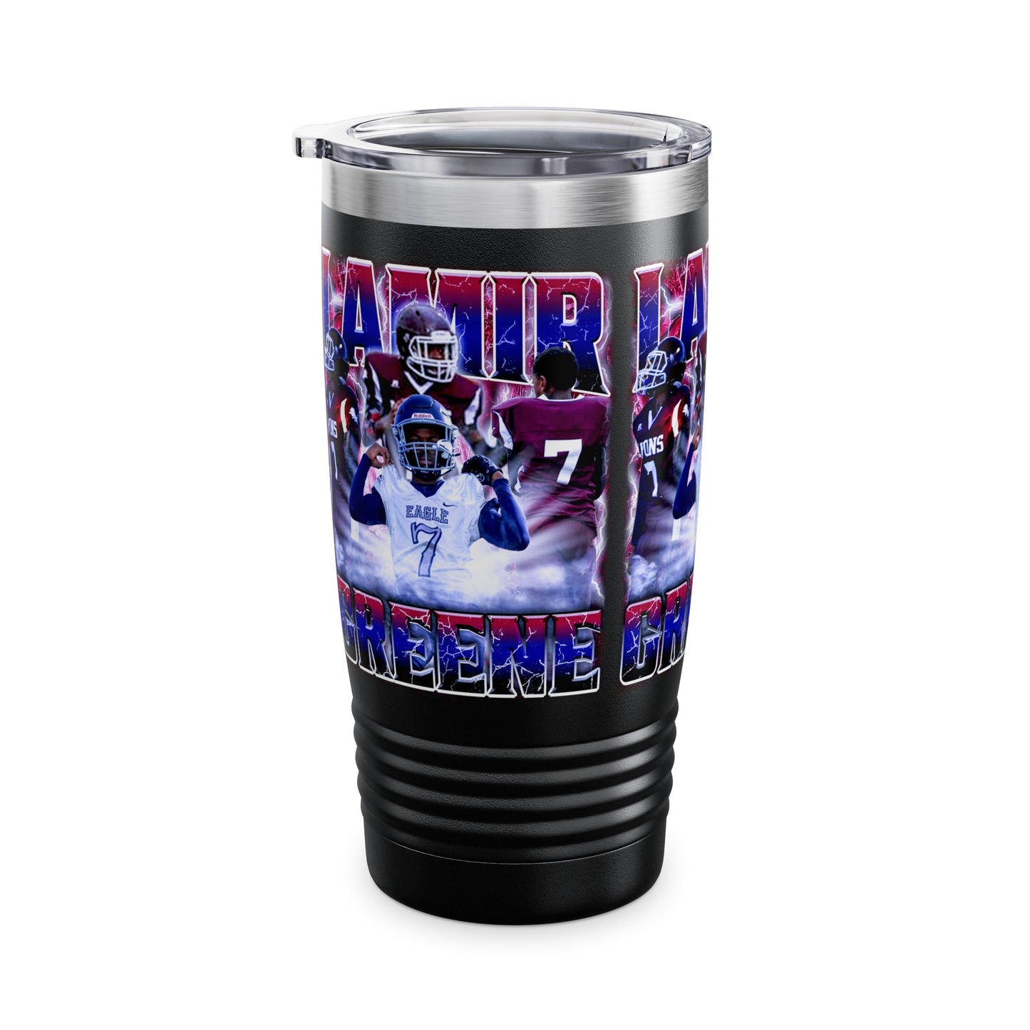Lamir Greene Stainless Steal Tumbler