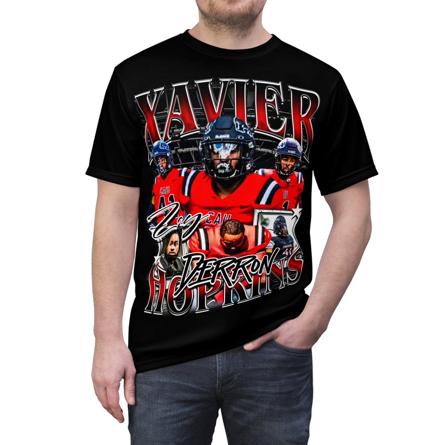 Xavier Derron Hopkins Vintage Full Print Tee