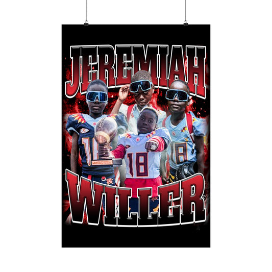 Jeremiah Willer Poster 24" x 36"