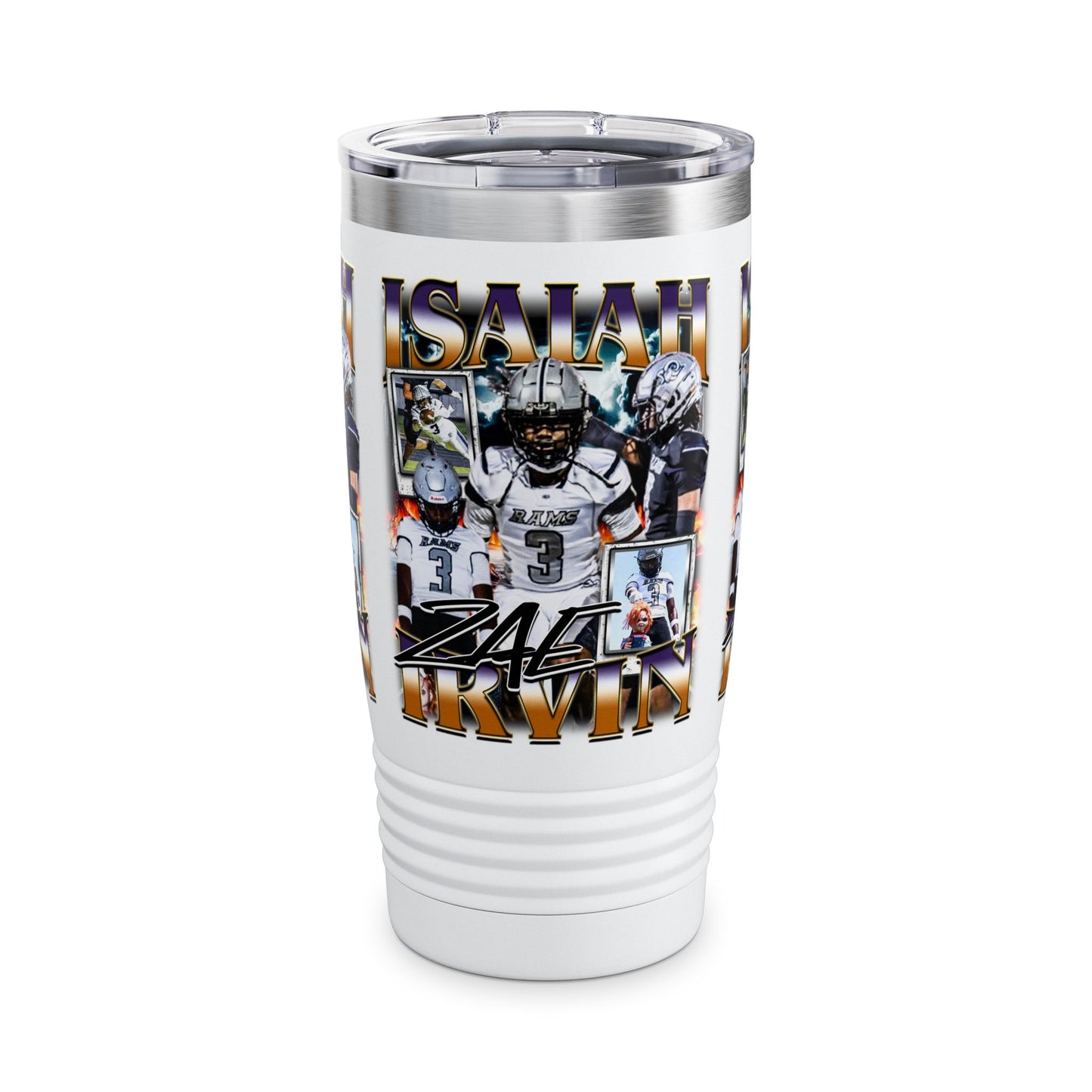 Isaiah Irvin Stainless Steel Tumbler