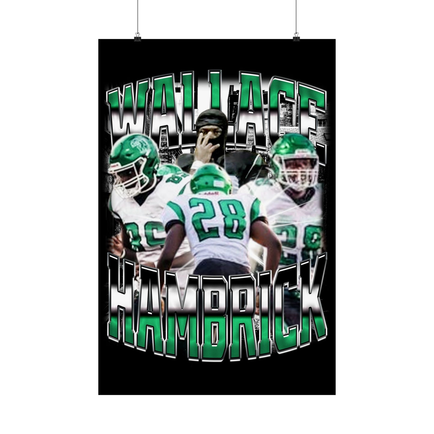 Wallace Hambrick Poster 24" x 36"