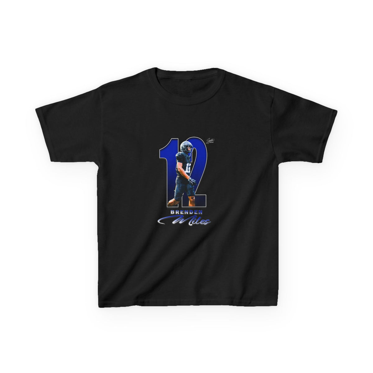 Brenden Miles Youth Heavy Cotton Tee