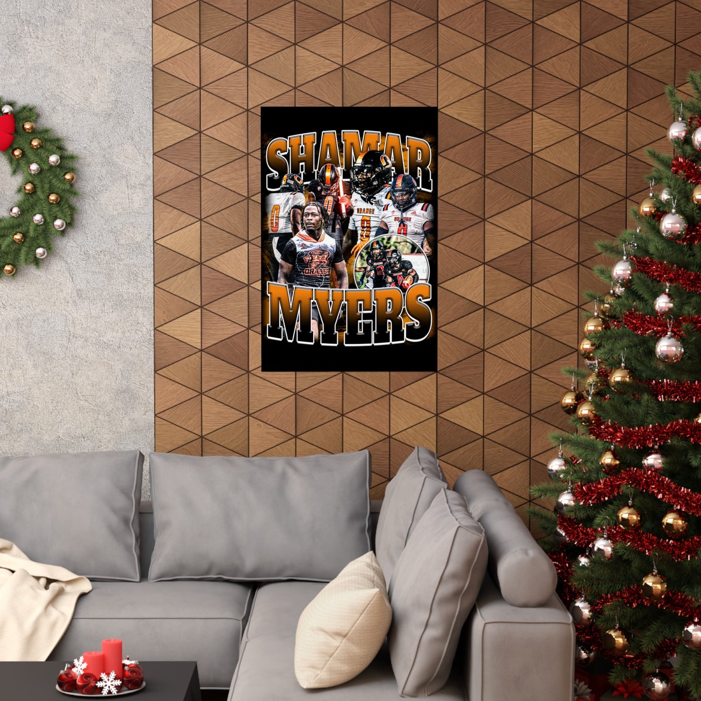 Shamar Myers Poster 24" x 36"