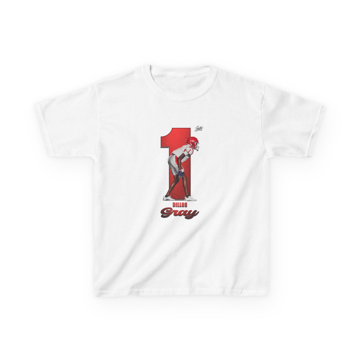 Dillon Gray Youth Heavy Cotton Tee