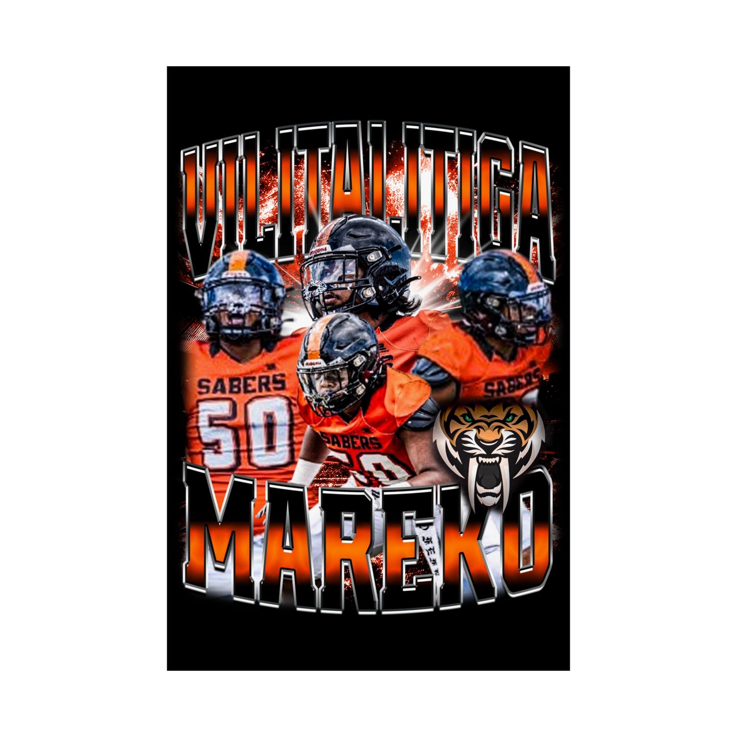 Vilitalitiga Mareko Poster 24" x 36"