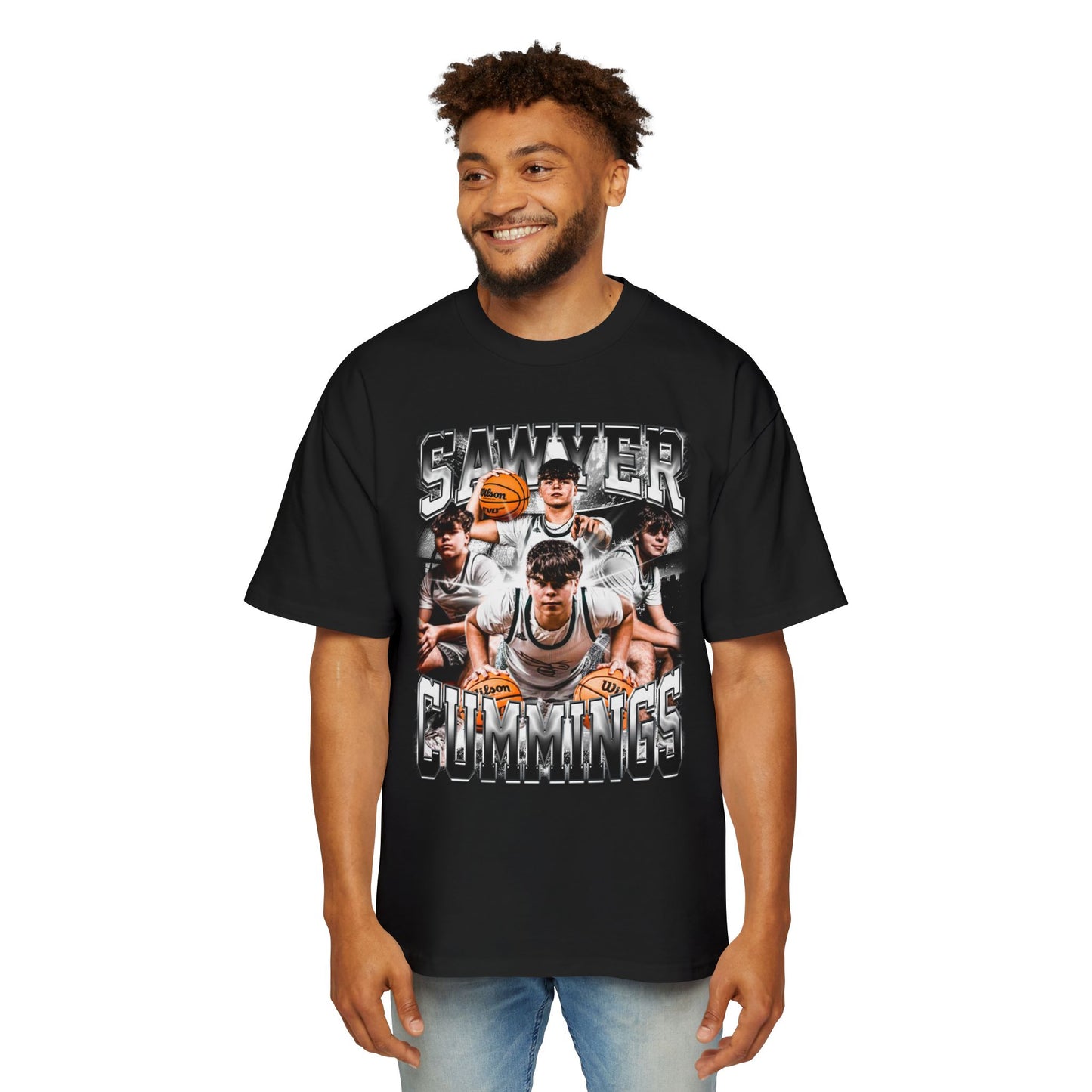 Sawyer Cummings Oversized Retro Tee