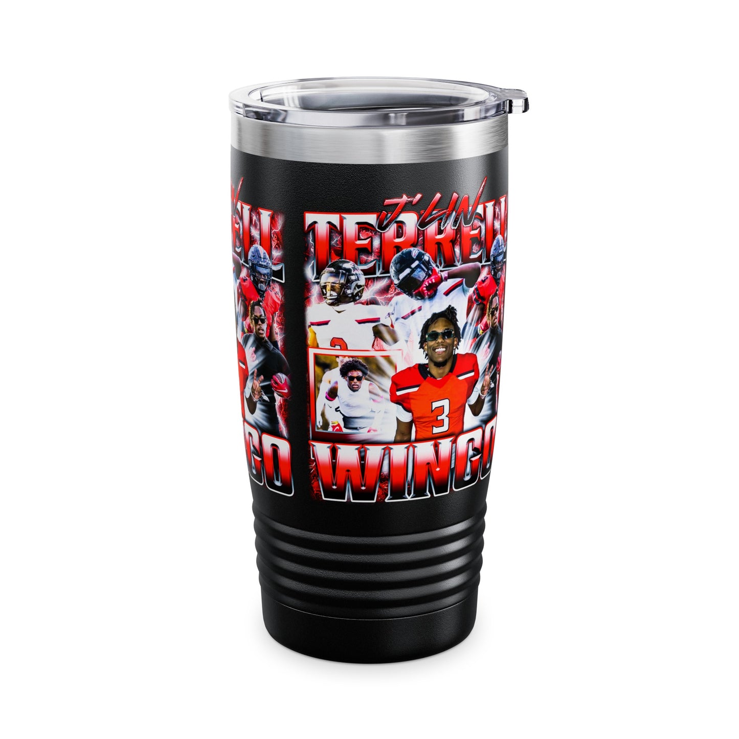 J'lin Terrell Wingo Stainless Steal Tumbler