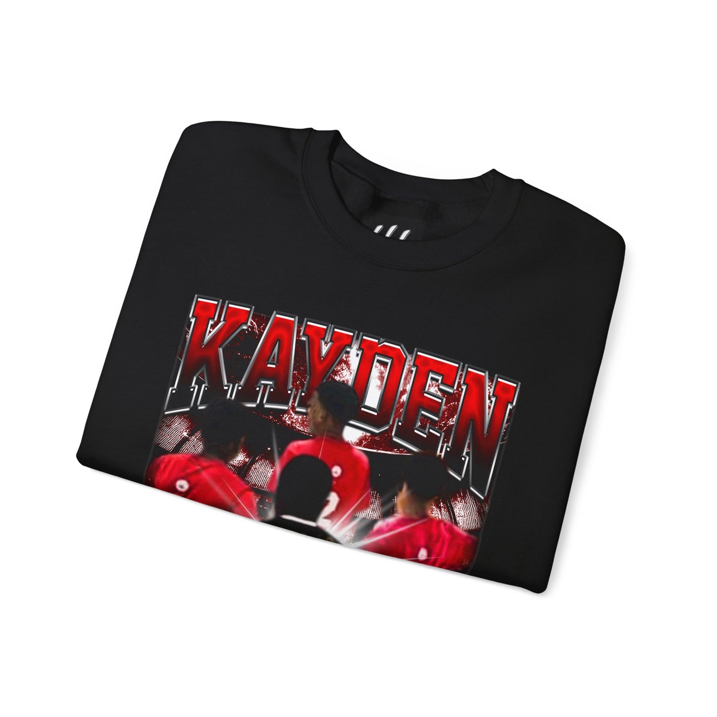 Kayden Bordeaux Crewneck Sweatshirt