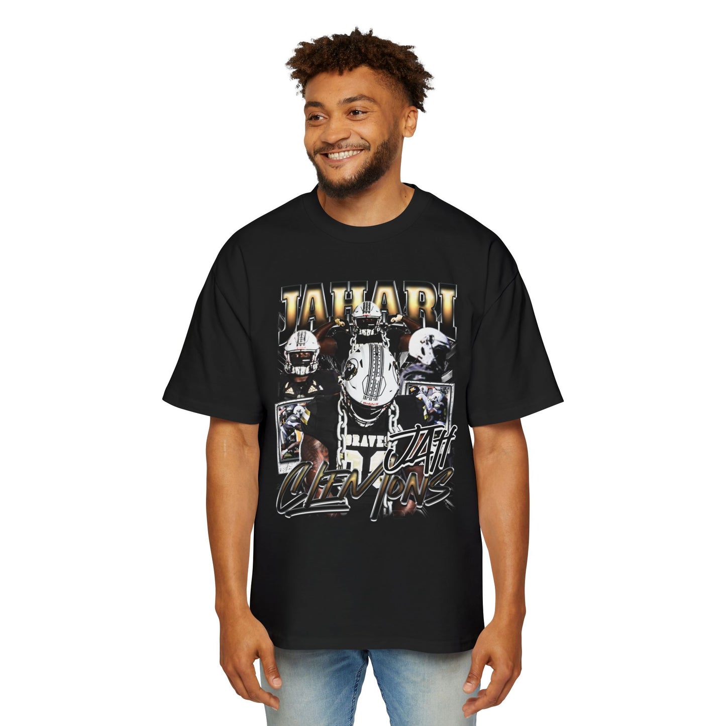 Jahari Clemons Oversized Retro Tee