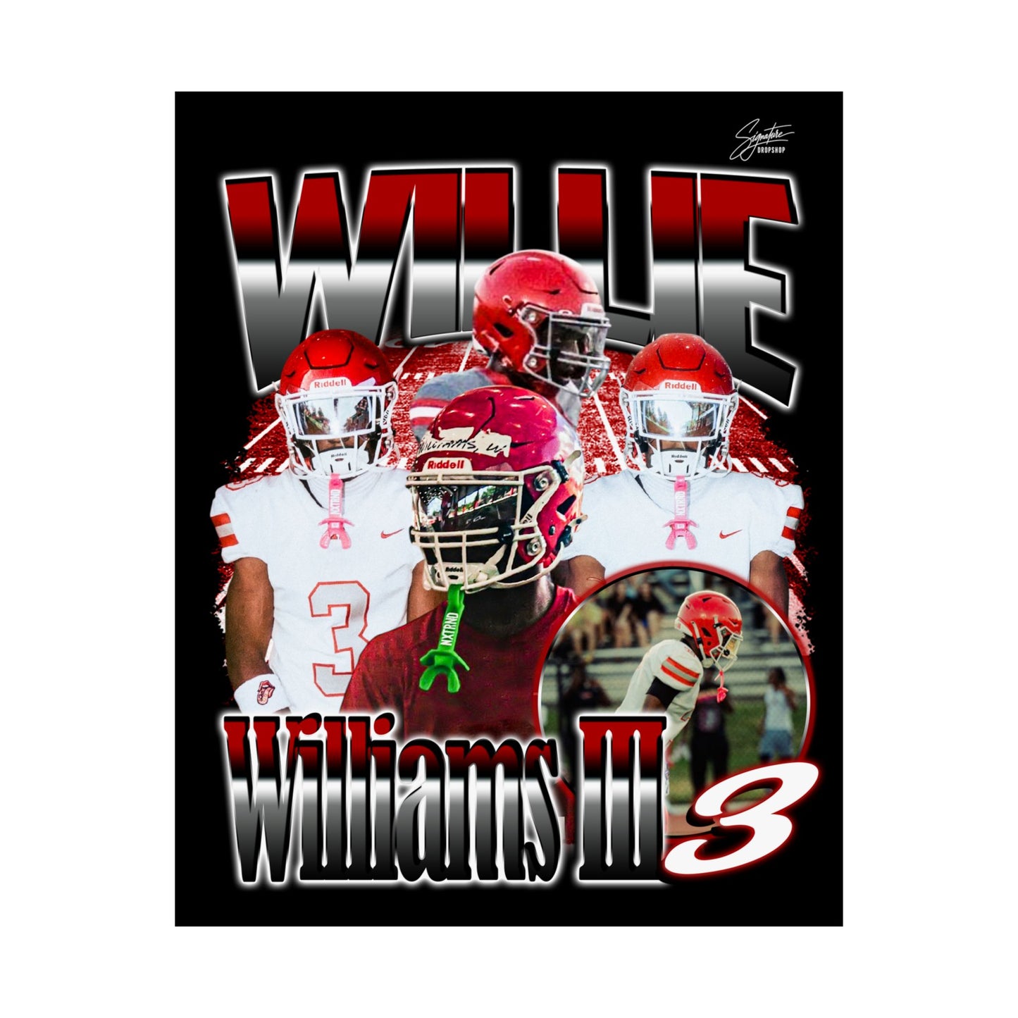 Willie Williams III Vertical Posters