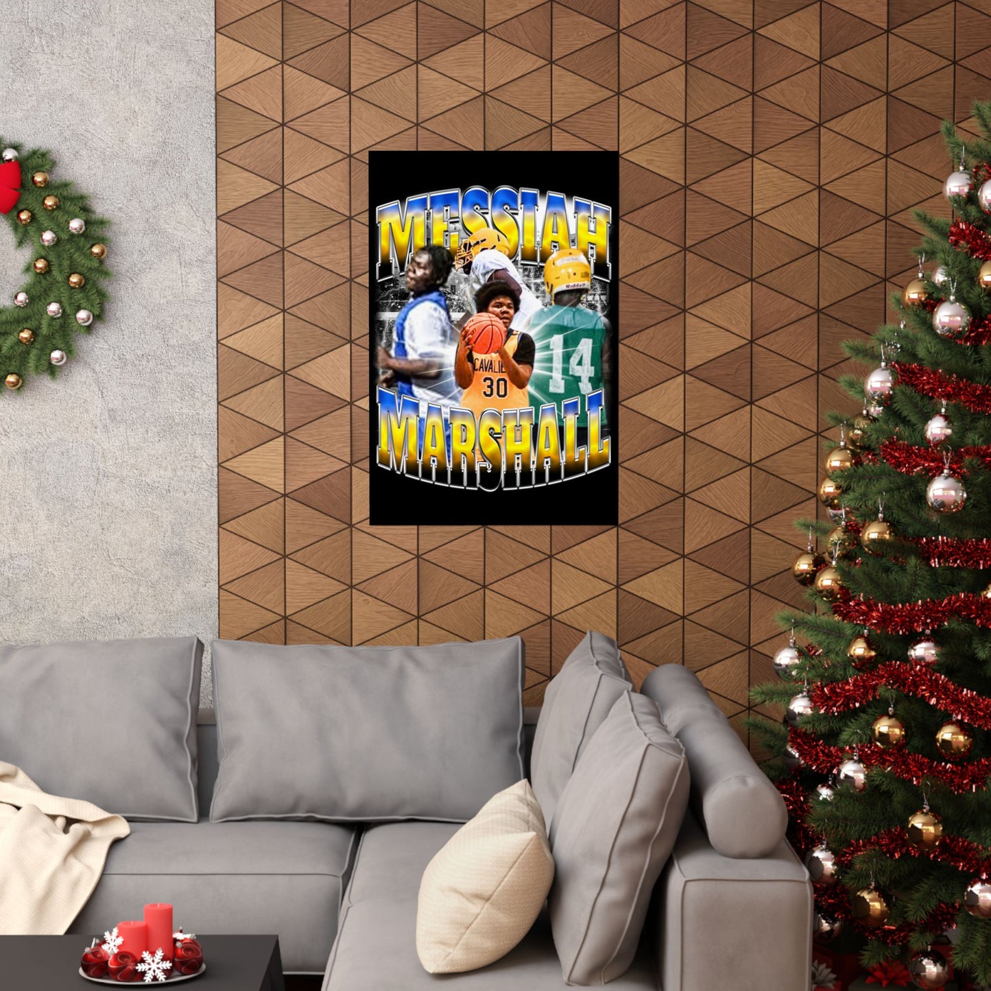 Messiah Marshall Poster 24" x 36"