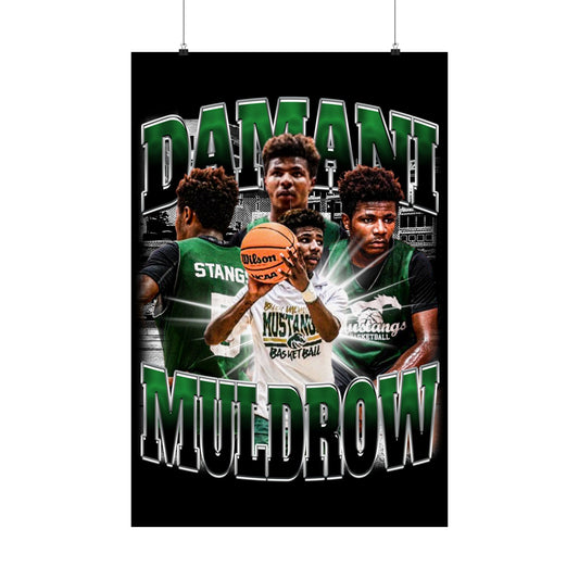 Damani Muldrow Poster 24" x 36"