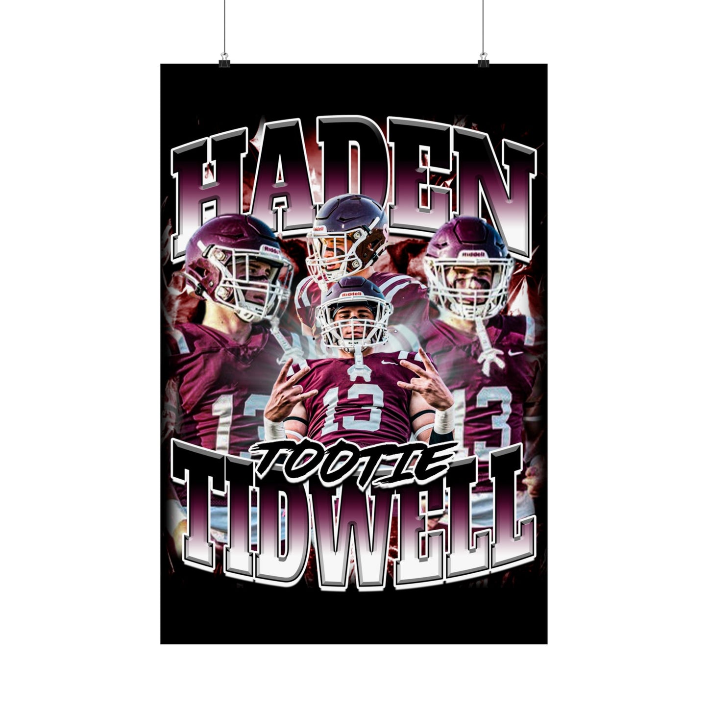 Haden Tidwell Poster 24" x 36"