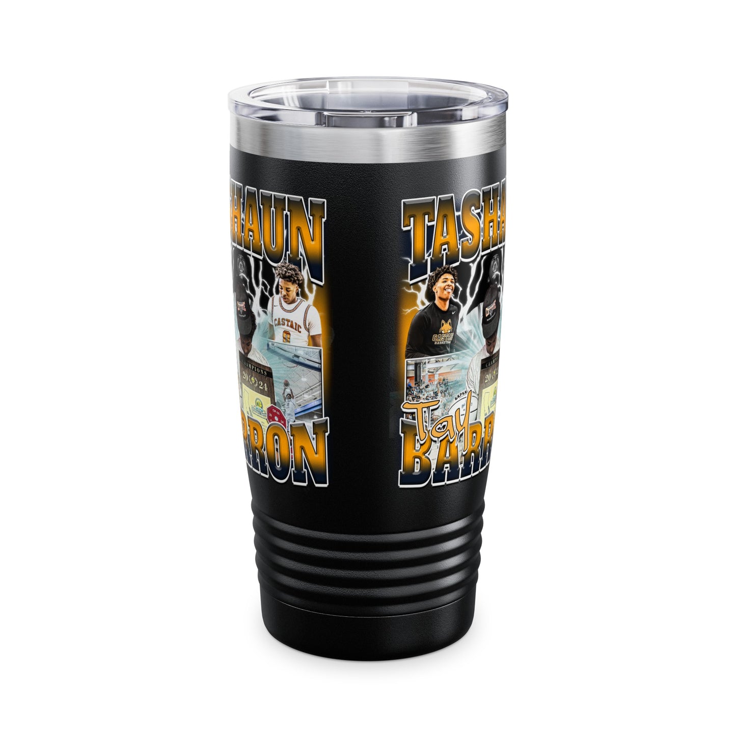 Tashaun Barron Stainless Steal Tumbler